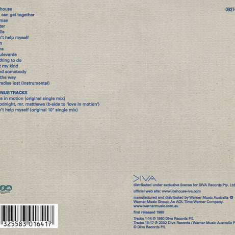 Flowers (4) : Icehouse (CD, Album, RE, RM)