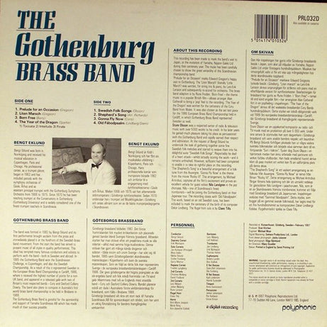 The Gothenburg Brass Band : The Gothenburg Brass Band (LP)
