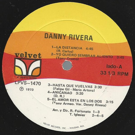 Danny Rivera : Danny Rivera (LP, Album)