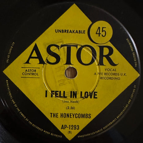 The Honeycombs : It's So Hard (7", Single)