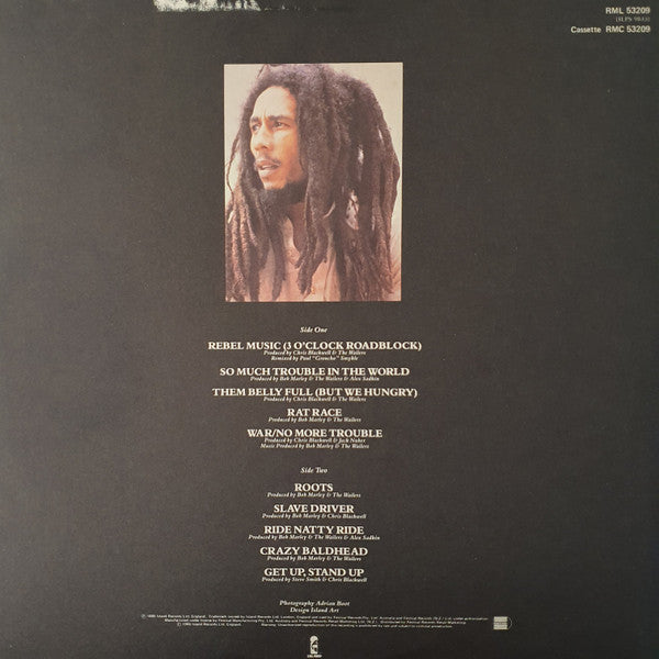 Bob Marley & The Wailers : Rebel Music (LP, Comp, Gat)