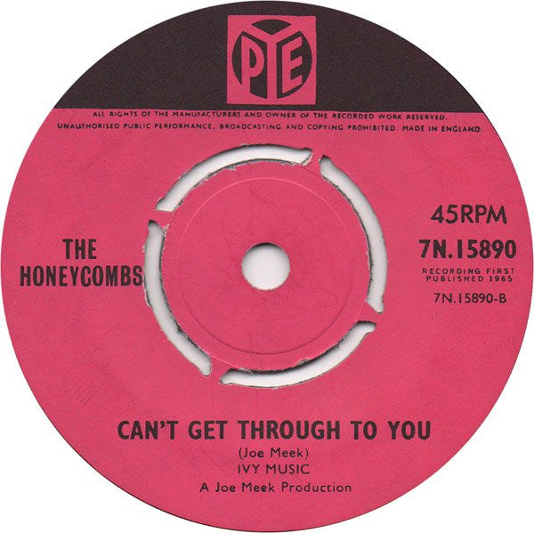 The Honeycombs : That's The Way (7", Single, Pus)