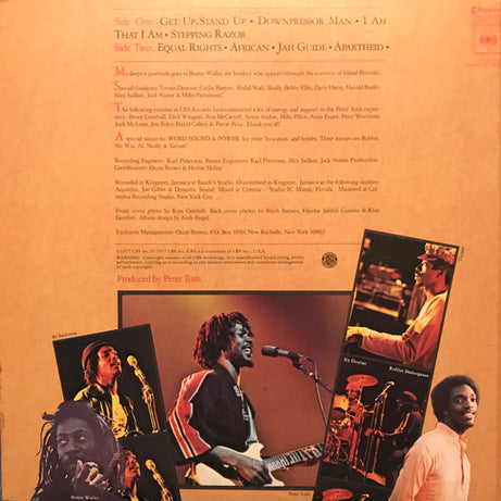 Peter Tosh : Equal Rights (LP, Album)