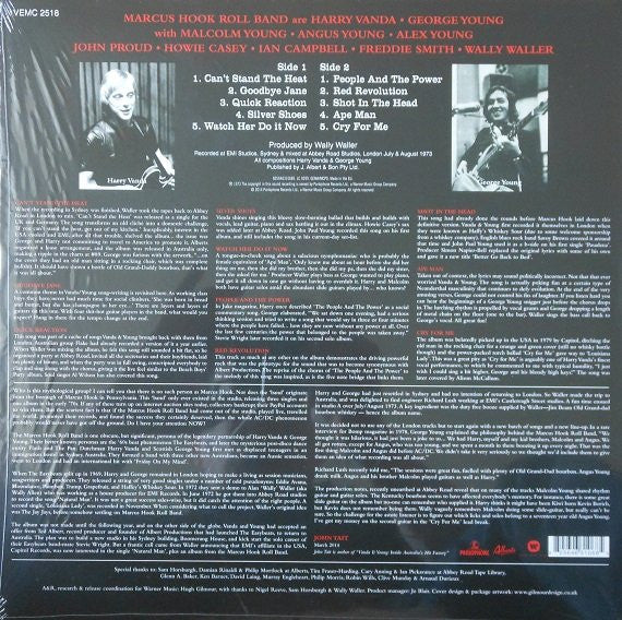 Marcus Hook Roll Band : Tales Of Old Grand-Daddy (LP, Album, RE)