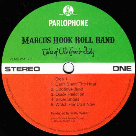 Marcus Hook Roll Band : Tales Of Old Grand-Daddy (LP, Album, RE)