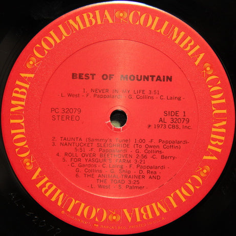 Mountain : The Best Of Mountain (LP, Comp, RE, Gat)