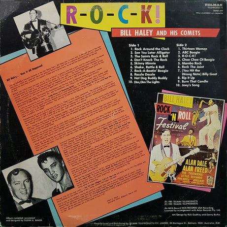 Bill Haley And His Comets : R-O-C-K! (LP, Comp)