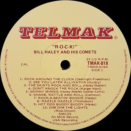 Bill Haley And His Comets : R-O-C-K! (LP, Comp)