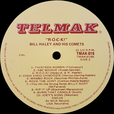 Bill Haley And His Comets : R-O-C-K! (LP, Comp)
