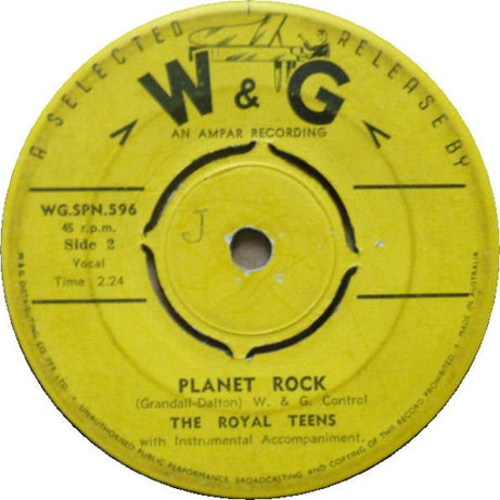 The Royal Teens : Short Shorts / Planet Rock (7", Single)