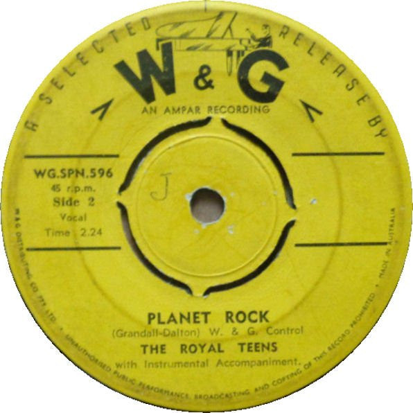 The Royal Teens : Short Shorts / Planet Rock (7", Single)