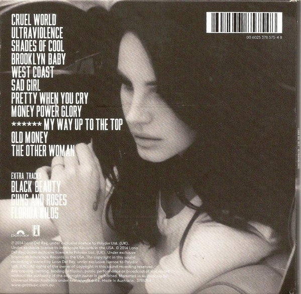 Lana Del Rey : Ultraviolence (CD, Album, Dlx)