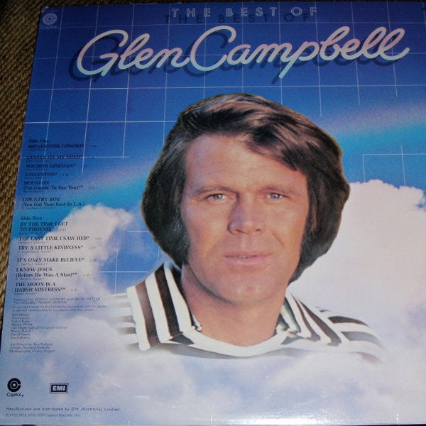 Glen Campbell : The Best Of Glen Campbell (LP, Comp)