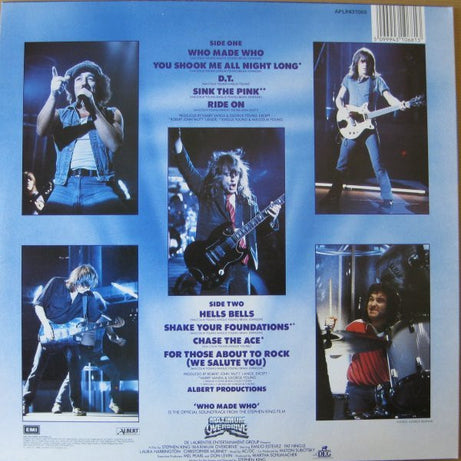 AC/DC : Who Made Who (LP, Album, Comp)