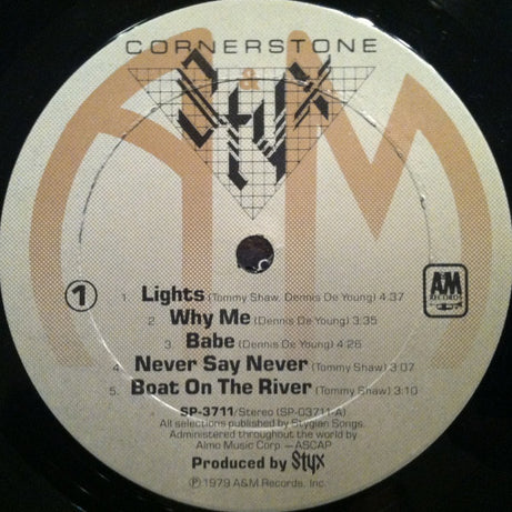 Styx : Cornerstone (LP, Album, Ter)