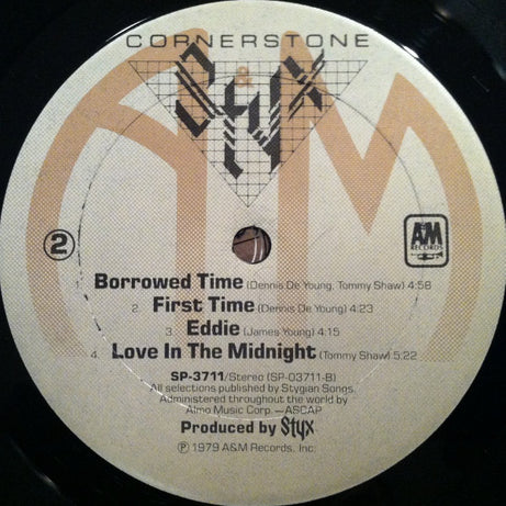 Styx : Cornerstone (LP, Album, Ter)