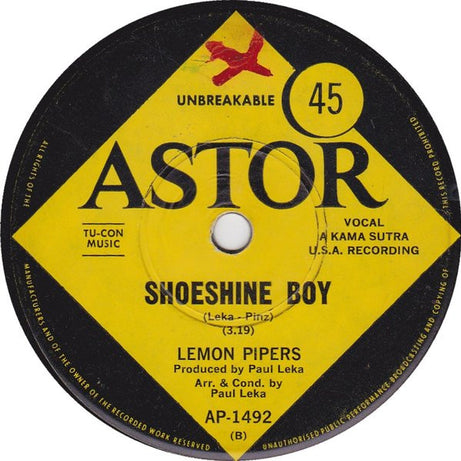 The Lemon Pipers : Jelly Jungle (Of Orange Marmalade) (7", Single)