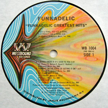 Funkadelic : Funkadelic's Greatest Hits (LP, Comp)