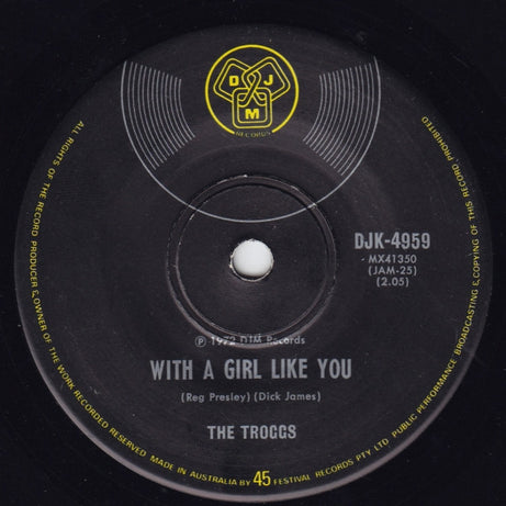 The Troggs : Wild Thing (7", Single)