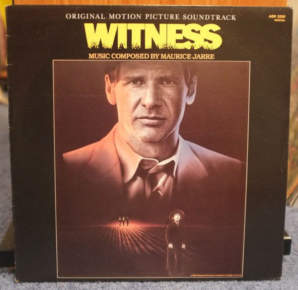 Maurice Jarre : Witness (Original Motion Picture Soundtrack) (LP, Album)