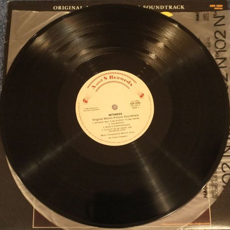 Maurice Jarre : Witness (Original Motion Picture Soundtrack) (LP, Album)