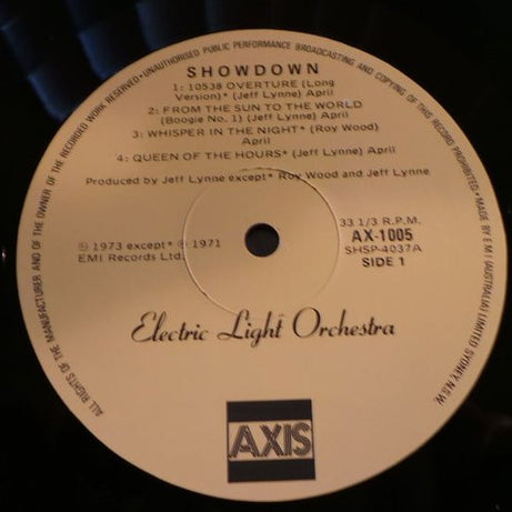 Electric Light Orchestra : Showdown (LP, Comp, RE)