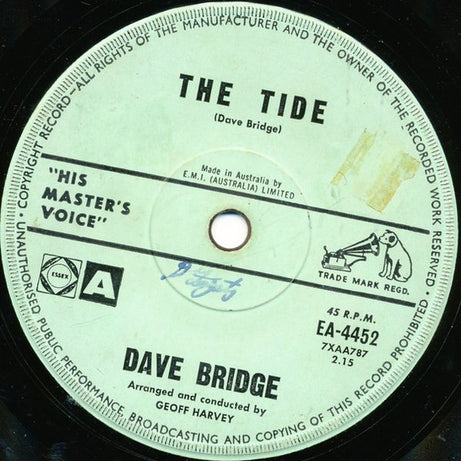 Dave Bridge : The Tide (7", Single)