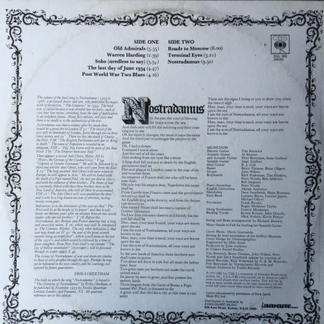 Al Stewart : Past, Present & Future (LP, Album, RP)