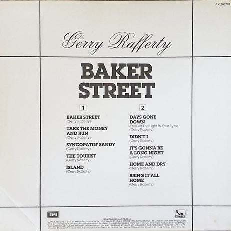 Gerry Rafferty : Baker Street (LP, Comp)
