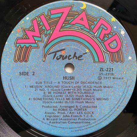 Hush (7) : Touche (LP, Album)