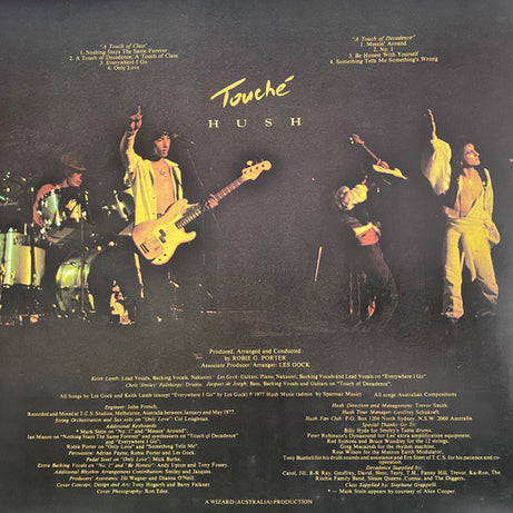 Hush (7) : Touche (LP, Album)