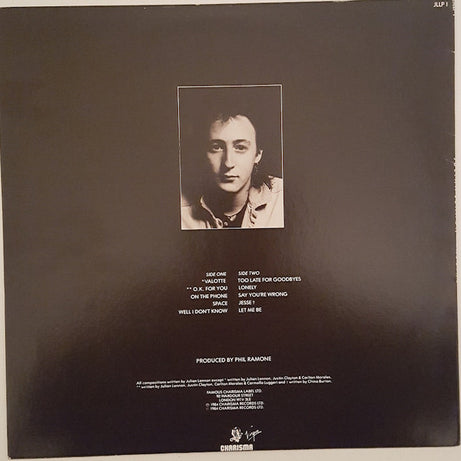 Julian Lennon : Valotte (LP, Album)
