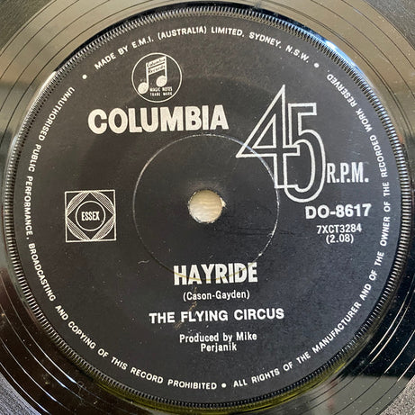 The Flying Circus : Hayride (7", Single)
