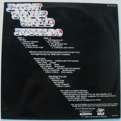 Buffalo Featuring Peter Vee : Born To Be Wild (LP, Album)