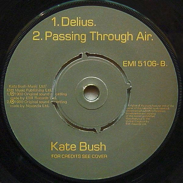Kate Bush : Army Dreamers (7", Single, Bla)