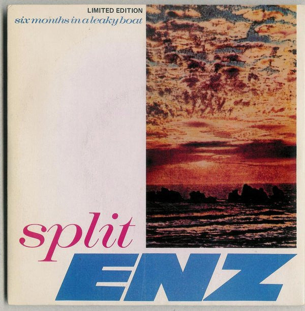 Split Enz : Six Months In A Leaky Boat (7", Single, Ltd)