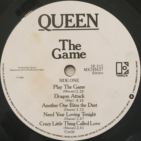 Queen : The Game (LP, Album, Foi)