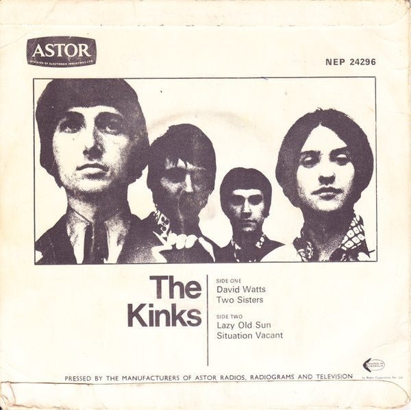 The Kinks : The Kinks  (7", EP)