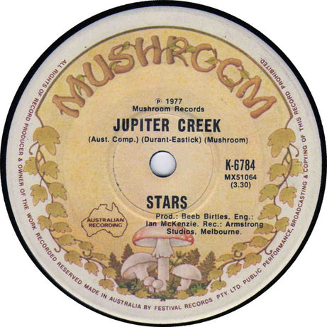 Stars (6) : Mighty Rock (7", Single)