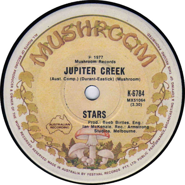 Stars (6) : Mighty Rock (7", Single)