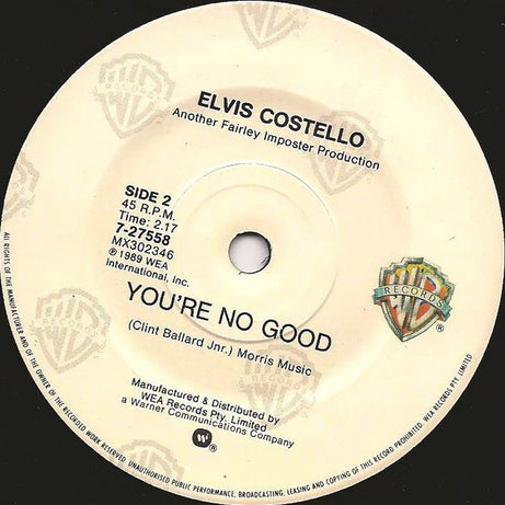 Elvis Costello : Veronica (7", Single)