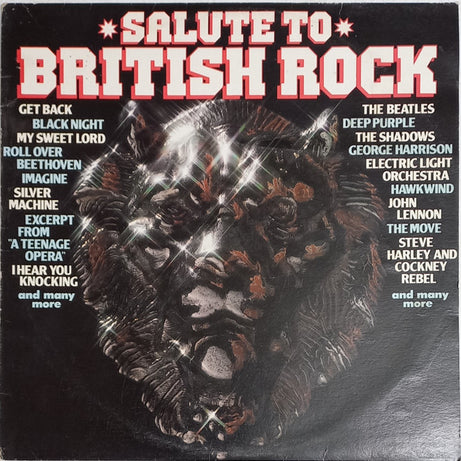 Various : Salute To British Rock (LP, Comp)