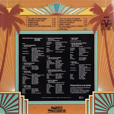 Sweet Substitute : Sweet Substitute (LP)