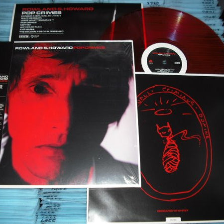 Rowland S. Howard : Pop Crimes (LP, Album, Ltd, RE, Red)