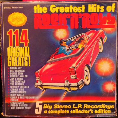 Various : The Greatest Hits Of Rock N' Roll 114 Original Greats (5xLP, Comp + Box)