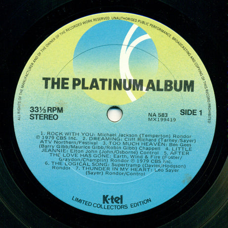 Various : The Platinum Album (LP, Comp)