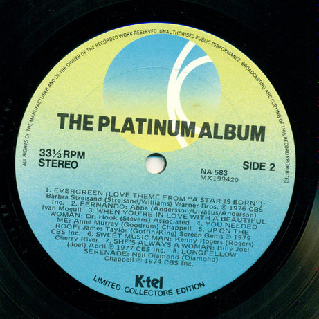 Various : The Platinum Album (LP, Comp)