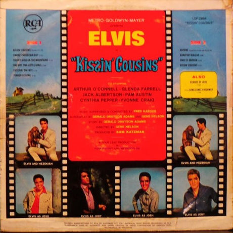 Elvis Presley : Kissin' Cousins (LP, Album)