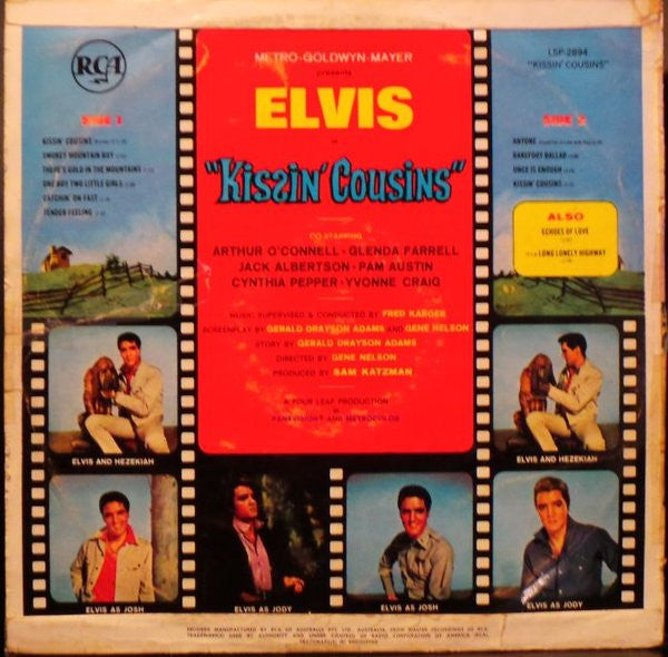 Elvis Presley : Kissin' Cousins (LP, Album)