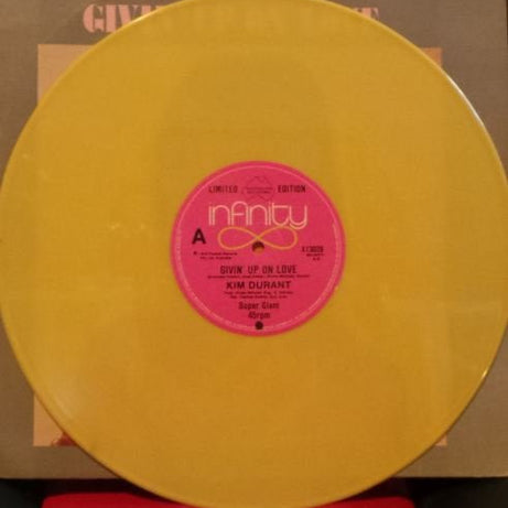 Kim Durant : Givin' Up On Love (12", Yel)